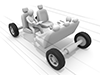 会話 | 読書 | 自動運転 | 操作 - テクノロジー｜イラスト｜フリー素材