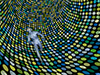 見た事のない世界 | VR - テクノロジー｜イラスト｜フリー素材