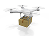 Drone / Luggage-Technology | Illustrations | Free Materials