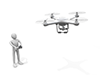 Drone / Fly-Technology ｜ Illustration ｜ Free material