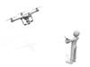 Flying / Small / Drone-Technology | Illustrations | Free Material