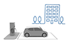 電気自動車 / エレクトリック/グリーンエネルギー - 無料イラスト - 2,100×1,400ピクセル